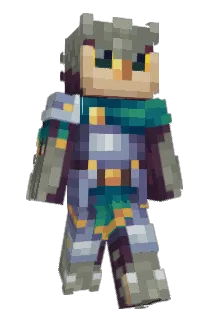 blacktronic Minecraft avatar full body