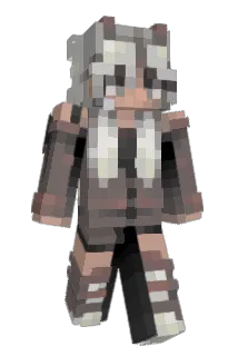 blackwhiterose0 Minecraft avatar full body