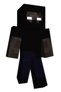 blackwizard Minecraft avatar full body
