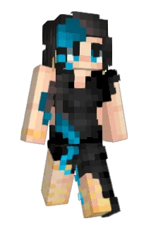 blackwolfer Minecraft avatar full body