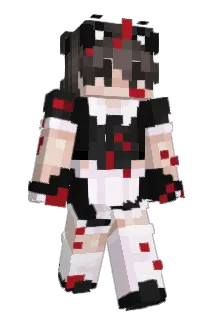 blackzpanda Minecraft avatar full body