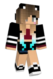 blakywhite Minecraft avatar full body