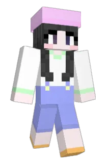 blanchel Minecraft avatar full body