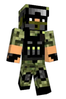 blastedpig Minecraft avatar full body