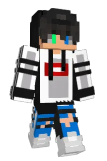 blazingfrog Minecraft avatar full body