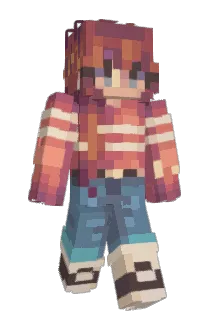 bleachiest Minecraft avatar full body
