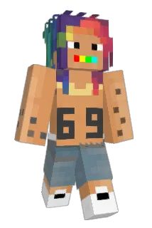 blendwyd Minecraft avatar full body