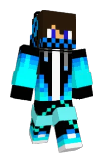 blockbluster Minecraft avatar full body