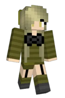 blokesses Minecraft avatar full body