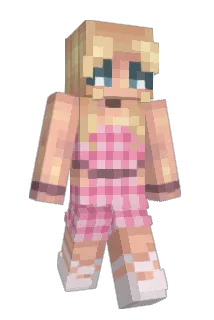 blondebagel Minecraft avatar full body