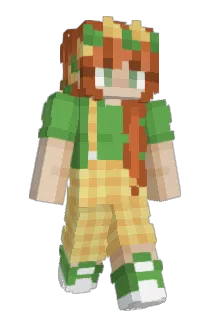 blondiebumb Minecraft avatar full body