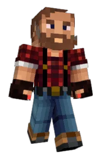 bloodnova Minecraft avatar full body