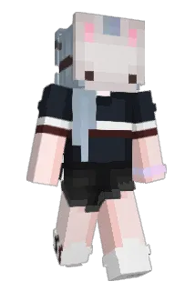 blooduh Minecraft avatar full body