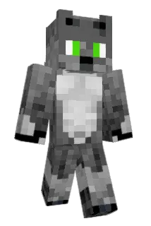 bloodwlf Minecraft avatar full body