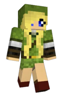 bloodyapron Minecraft avatar full body