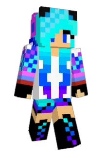 bloomsies Minecraft avatar full body
