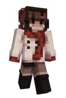 bloopidou Minecraft avatar full body