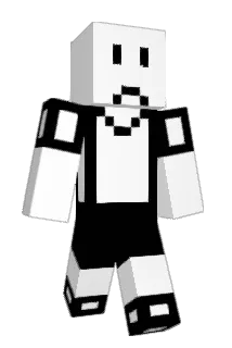 bloopine Minecraft avatar full body