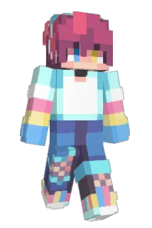 blosha Minecraft avatar full body