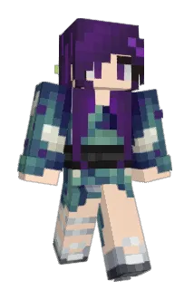 blossommine Minecraft avatar full body