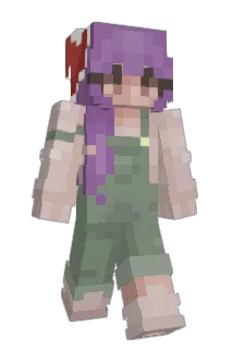 blu3pers Minecraft avatar full body