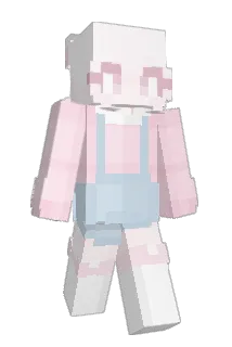 bluBunnu Minecraft avatar full body