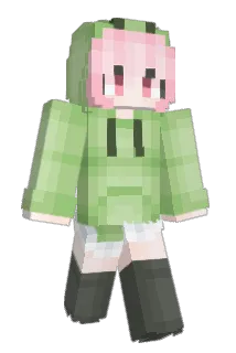 bluaze Minecraft avatar full body