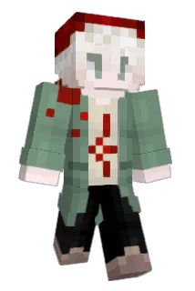 bluberface Minecraft avatar full body