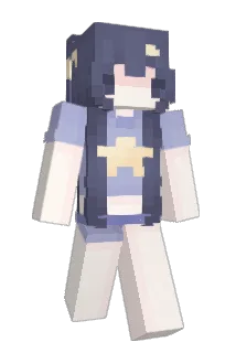 bludibunni Minecraft avatar full body