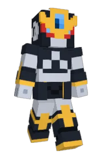 bluduke Minecraft avatar full body