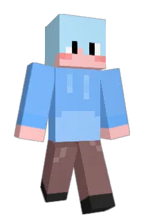 blue1215 Minecraft avatar full body