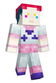 blueSeeds Minecraft avatar full body