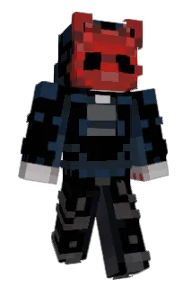 blueWood4 Minecraft avatar full body