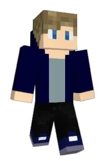 blue_Luis Minecraft avatar full body
