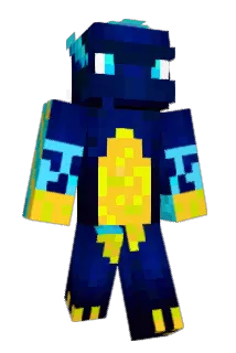 blue_dragon Minecraft avatar full body