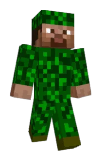 blue_k Minecraft avatar full body