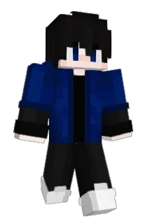 blueartz Minecraft avatar full body