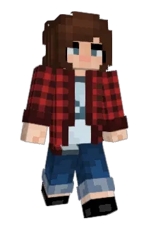 blueberryfoxes Minecraft avatar full body