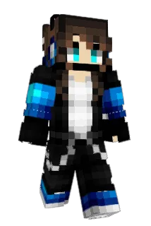 bluebirdrose Minecraft avatar full body