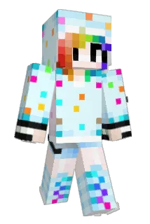 bluebut Minecraft avatar full body