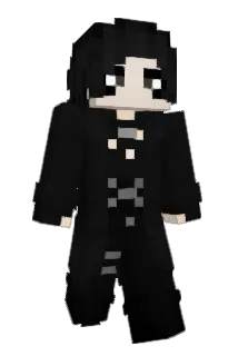 bluecrystalcrow Minecraft avatar full body