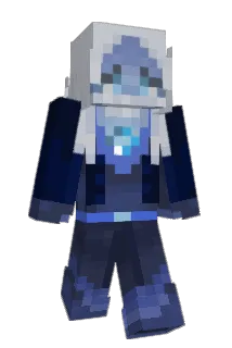bluedragonfruit Minecraft avatar full body