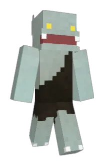 bluefin7000 Minecraft avatar full body