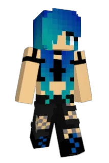 bluefire40 Minecraft avatar full body