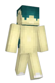 bluegustus Minecraft avatar full body