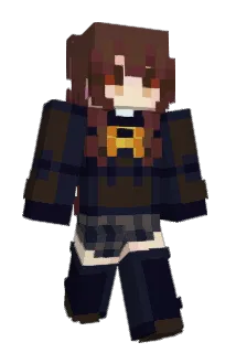 bluehollow Minecraft avatar full body