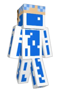 bluejammer Minecraft avatar full body