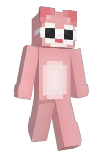 bluekid Minecraft avatar full body