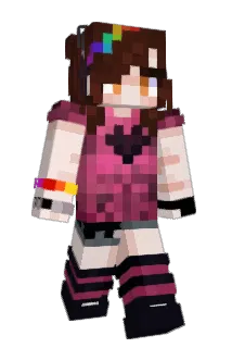 blueluvx Minecraft avatar full body