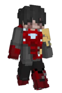 bluemade Minecraft avatar full body
